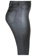 ZE - Dixie 469 - Coatede leggings - Sort